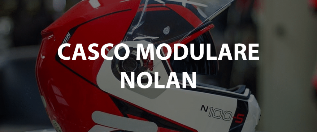 casco modulare nolan con interfono bluetooth per moto
