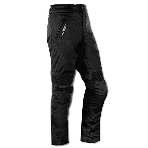 Pantaloni 3 Strati Moto Tessuto Cordura Impermeabile Sfoderabile Termico Uomo 34 